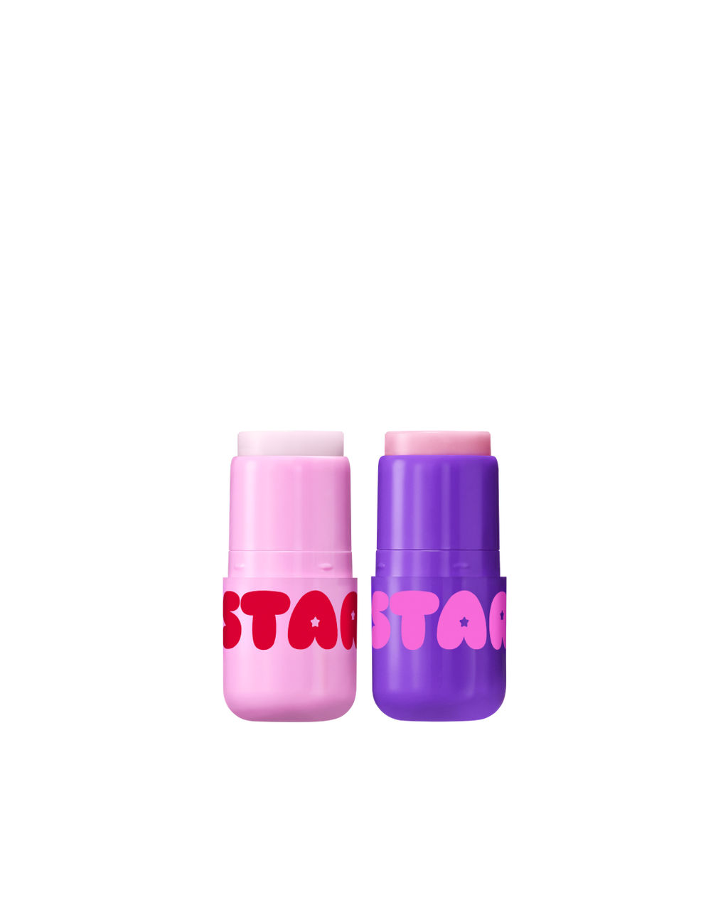 Starface Berry Sweet Bundle of two lip balms. Cherry Charm and Dream Berry Star Balm® flavors.