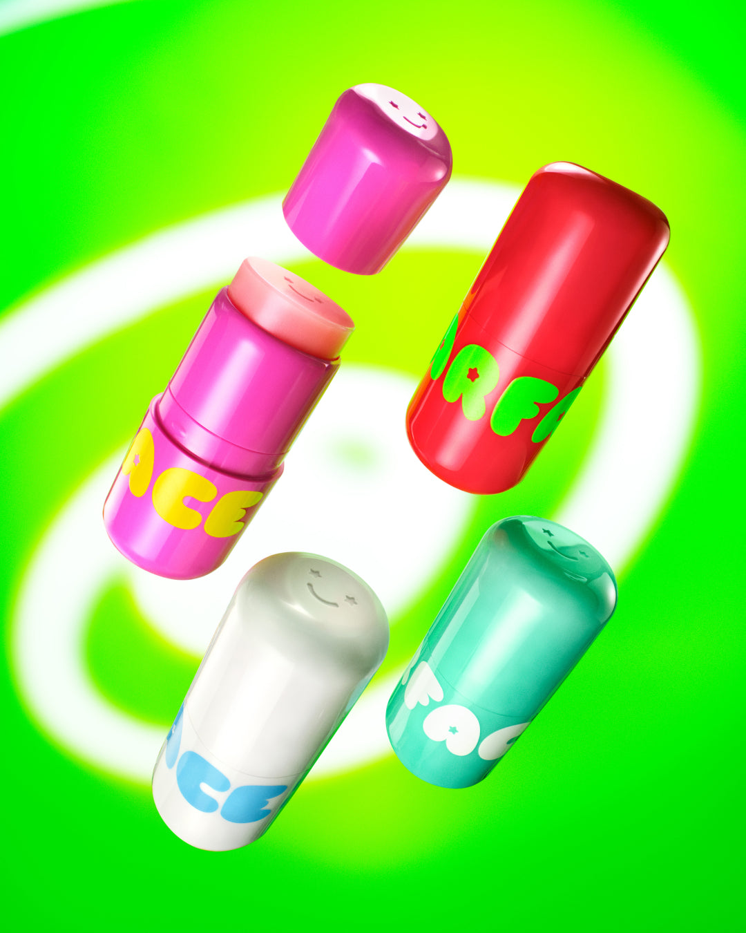 Four Starface Star Balm® lip balm flavors, including Magic Mint. A minty pick for soft, hydrated lips.